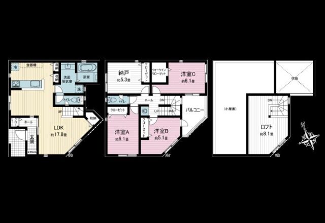 栄区小菅ヶ谷1丁目新築戸建(全3棟)残2棟